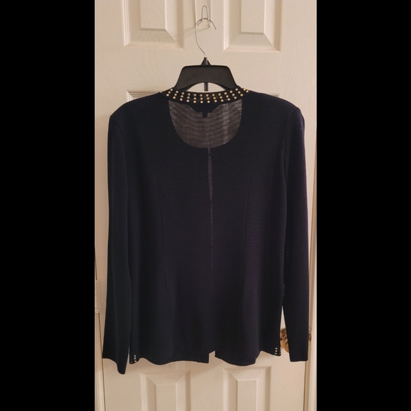 Misook Studded Jacket - Picture 2 of 4